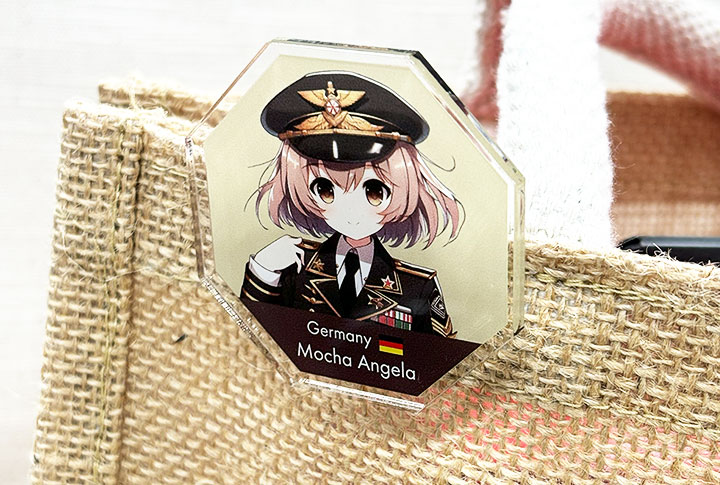 アクリルバッジ
