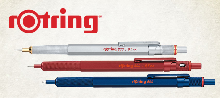 ロットリング（rOtring）の商品に名入れをしてオリジナルノベルティや記念品に