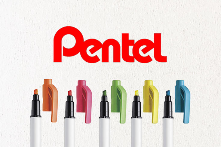 Pentel(ぺんてる)のプリント・名入れノベルティ