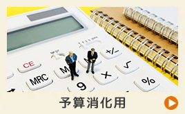 予算消化用