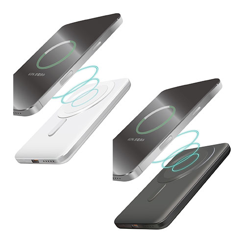 エアージェイ 準固体モバイルバッテリーマグセーフ対応4850mAh