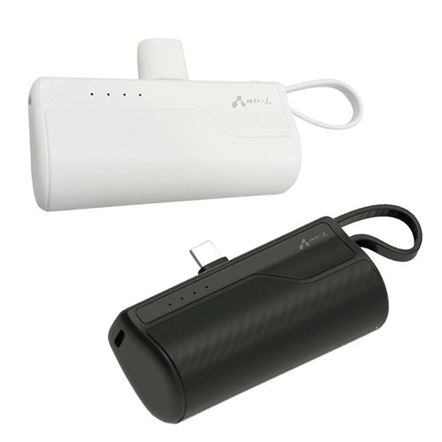 エアージェイ 横型5000mAh モバイルバッテリTYPE-C