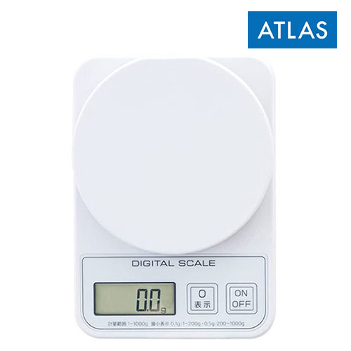 アトラス デジタルスケール 1kg（縦置き）