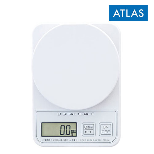 アトラス デジタルスケール 2kg（縦置き）