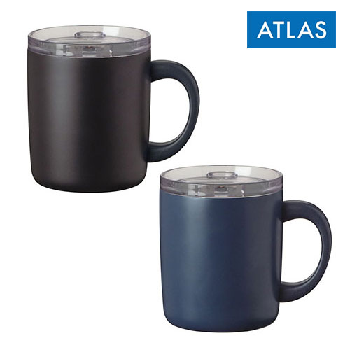 アトラス スライドふた付きマグカップ 300ml