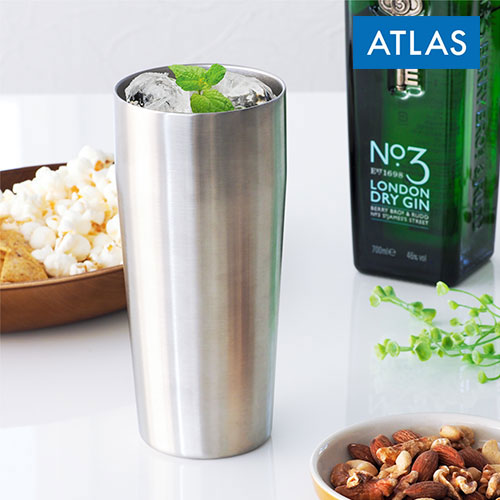 アトラス Sinqs なめらか飲み口 真空タンブラー 630ml