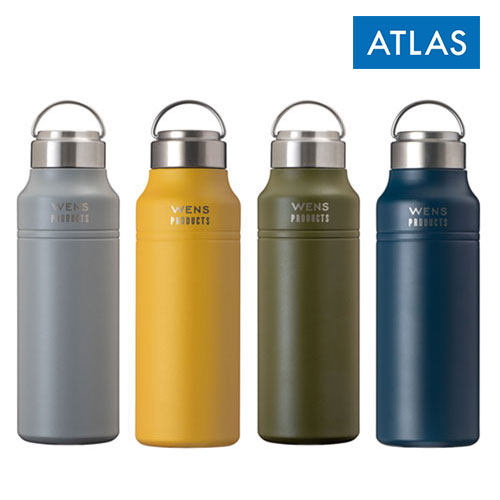 アトラス Wens ハンドル付きスクリューボトル スリムタイプ 1000ml