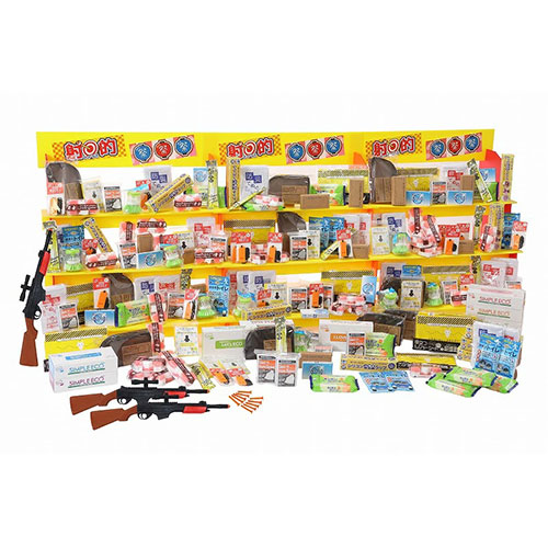 ジャンボ射的大会用防災&日用品景品200個