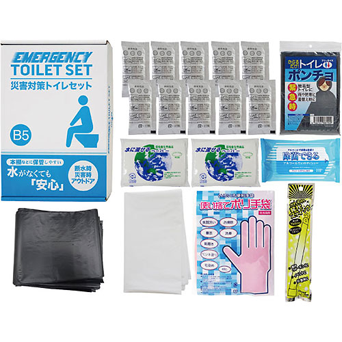 災害対策トイレセット10回分プラス TM-25