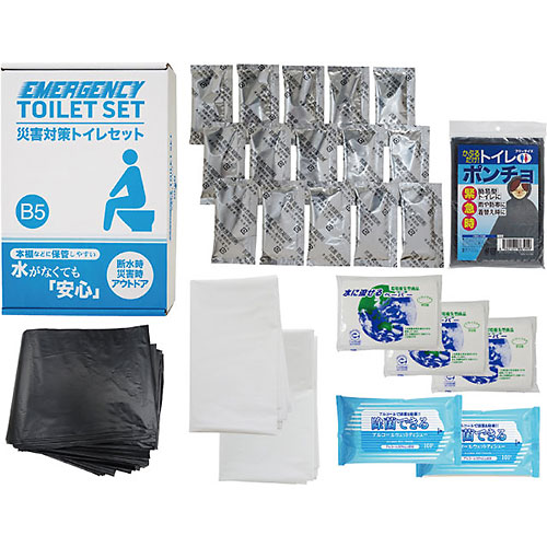 災害対策トイレセット15回分 TM-30