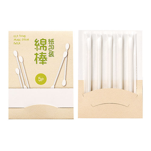 紙包装綿棒 5P