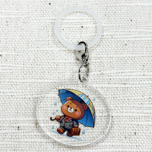 オリジナル目印アクリルキーホルダー