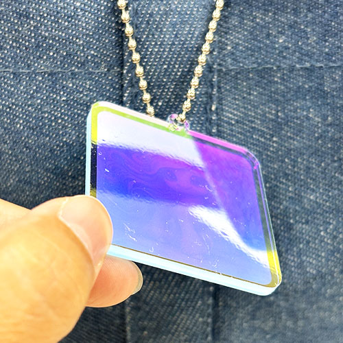 オリジナルオーロラアクリルキーホルダー
