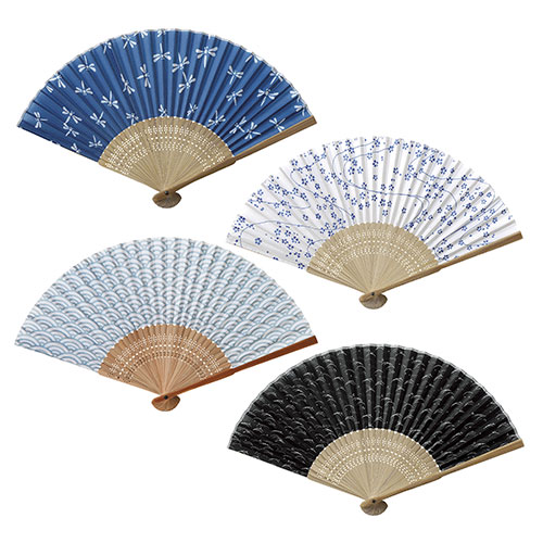 すす竹和扇子