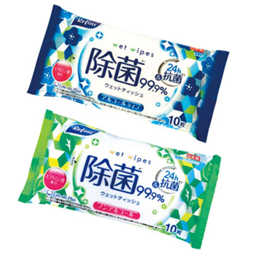リファイン　除菌ポケットウェット10枚入