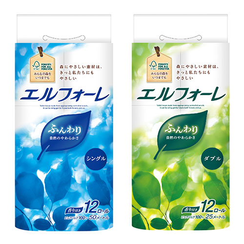 エルフォーレ　トイレットティシュー12ロール