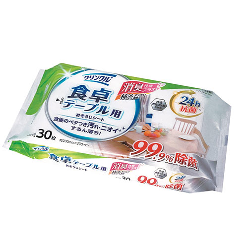 クリンクルおそうじシート　食卓テーブル用30枚