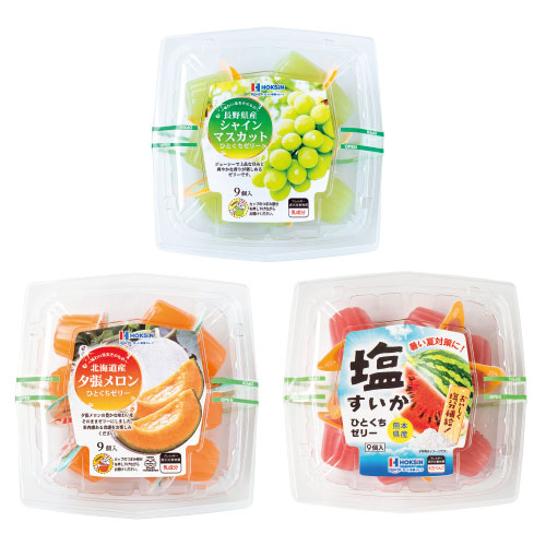 国産フルーツゼリー9個入　※税率8％