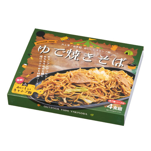 お手軽ゆで焼きそば4食入　※税率8％
