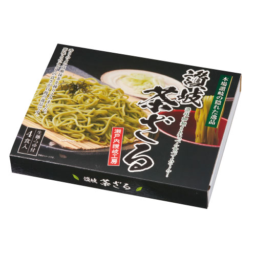 本場讃岐の隠れた逸品 讃岐茶ざる4食入　※税率8％