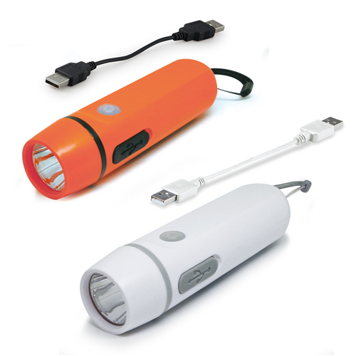 ダイナモ&USB充電ライト