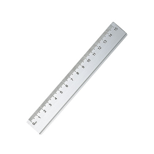 アルミ定規 15cm