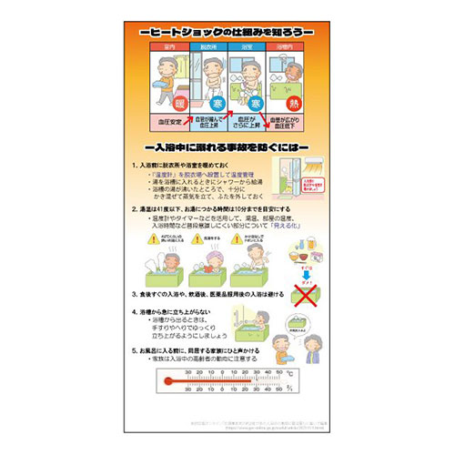 環境対策温度計(ヒートショック対策)　※オリジナルのみ