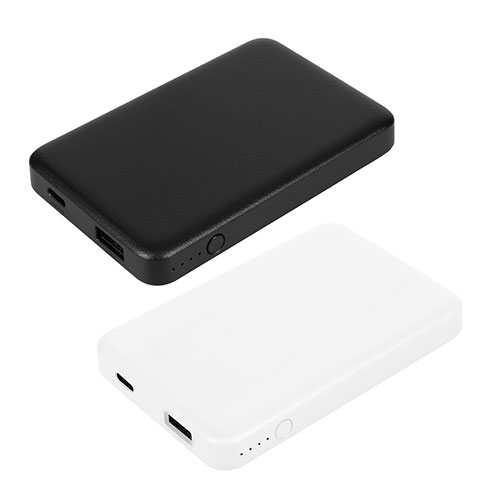 オウルテック 5000mAh 最大12W入出力対応 USB Type-C入出力/USB Type-A出力 モバイルバッテリー