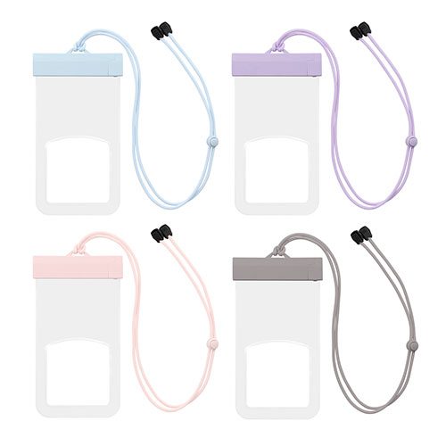 オウルテック IPX8取得 2WAYストラップ付き!スマートフォン用防水ケース