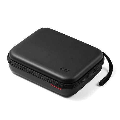 サンワサプライ セミハード トラベルポーチ Mサイズ ケーブル ACアダプタ PC周辺機器整理 収納ポーチ