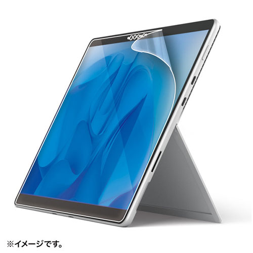 サンワサプライ Microsoft Surface Pro 8/X抗菌抗ウイルス反射防止フィルム