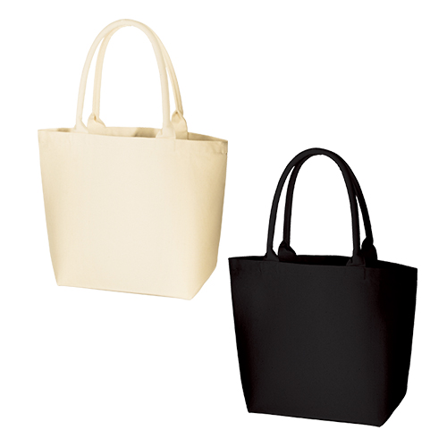 厚手キャンバスパイプハンドルトート(M)