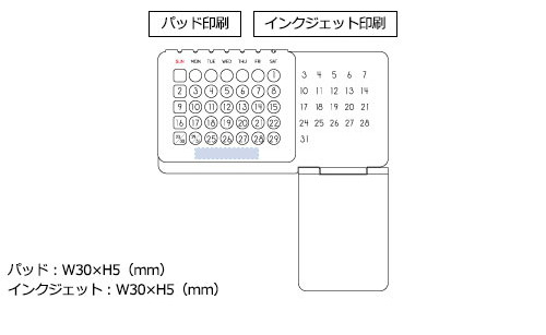 プリント箇所のイメージ