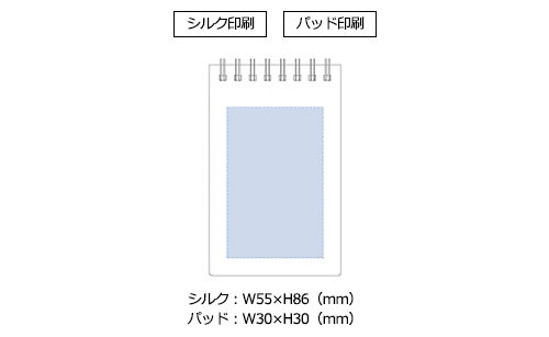 プリント箇所のイメージ