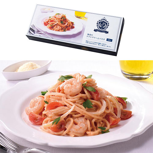 プレミアムガーデン 海老のトマトクリームパスタ2食　※税率8％